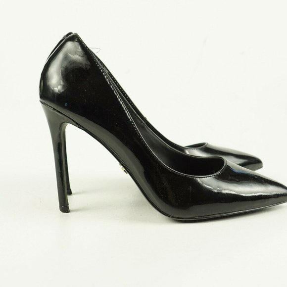 Kurt Geiger Heels KG Black Patent Leather Pointed Toe 38 - US 8 - Picture 4 of 10